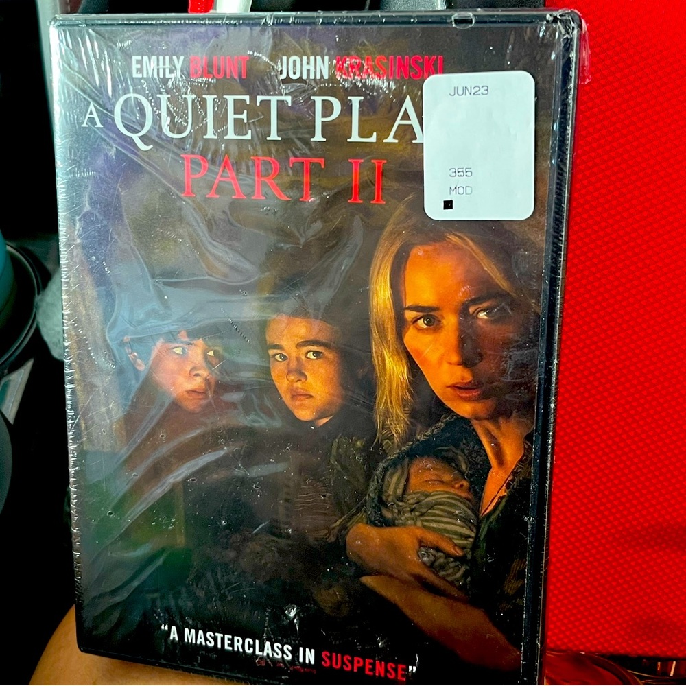 New sealed quiet Place part two DVD